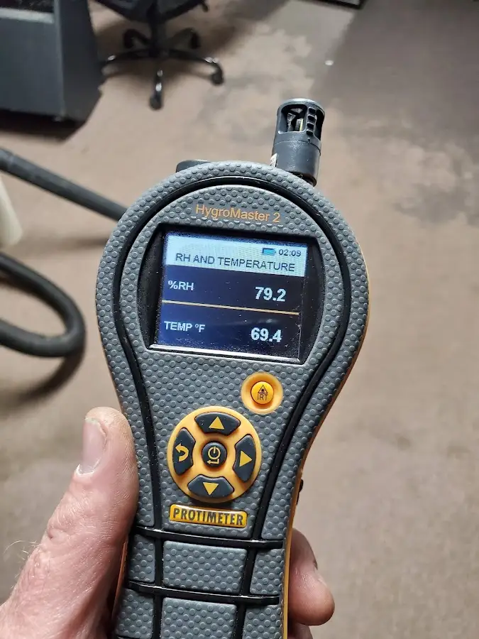 Moisture meter humidity assessment for Mold Remediation & Removal in Cazenovia